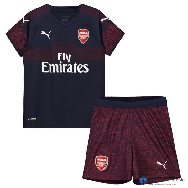 Camiseta Arsenal Segunda equipo Niños 2018-19 Marino